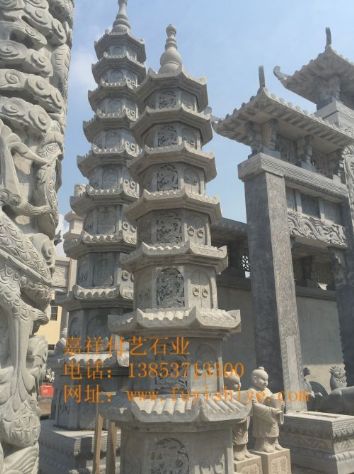 点击查看详细信息<br>标题：石雕石塔05 阅读次数：790
