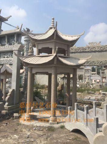 点击查看详细信息<br>标题：石亭 双层石亭01 阅读次数：1354
