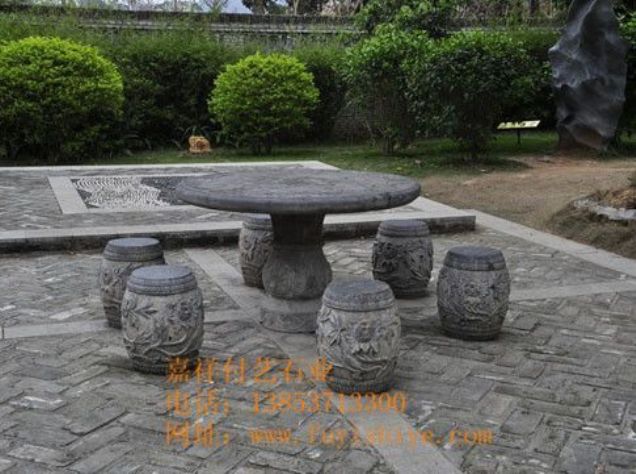 点击查看详细信息<br>标题：石雕桌凳08 阅读次数：1319