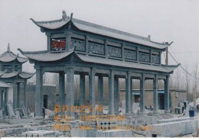 点击查看详细信息<br>标题：石亭 双层石亭18 阅读次数：733